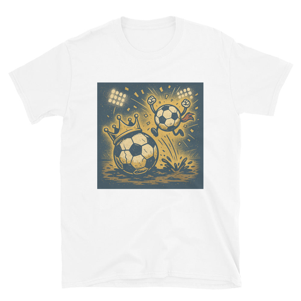 Underdog Triumph on the Pitch - White