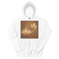 Sepia Soundwave Petal Bloom - White