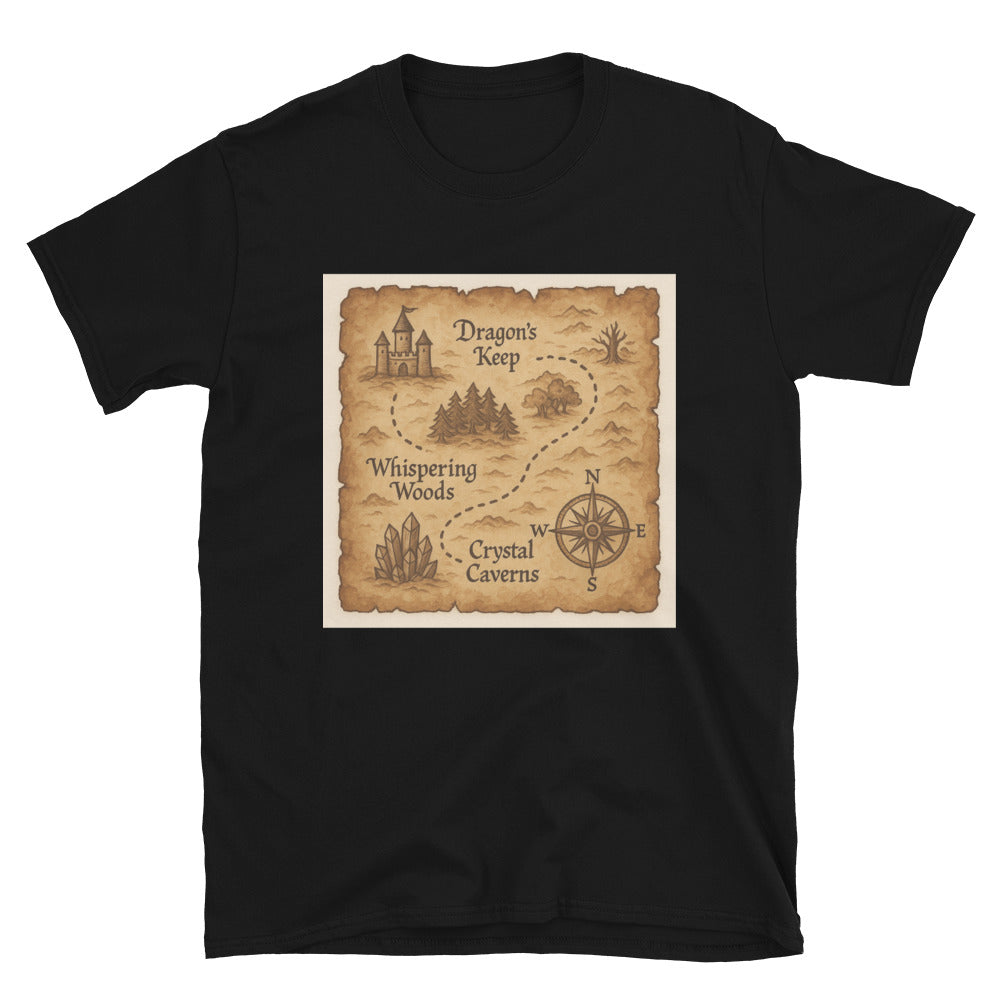 Dragon's Keep Quest Map - Black