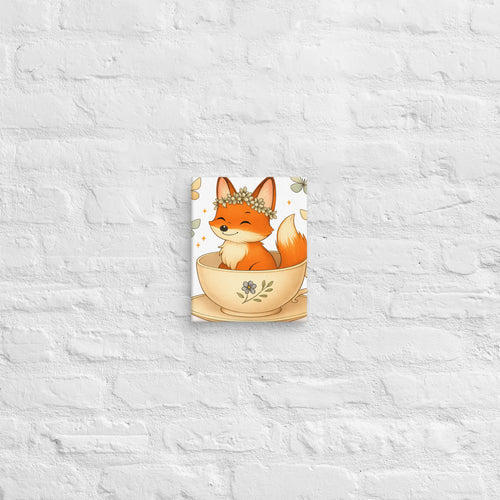 Butterfly Garden Teacup Fox - View 2