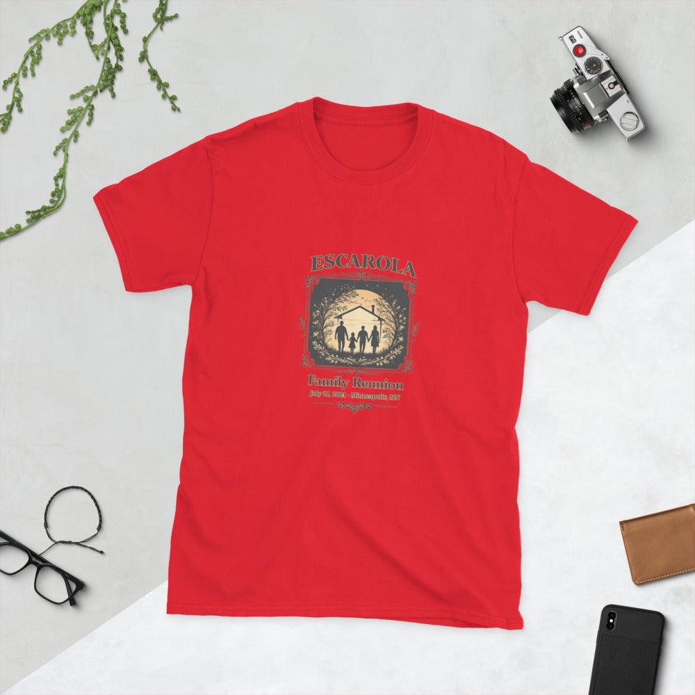 Escarola Family Reunion Crest Tee - Red