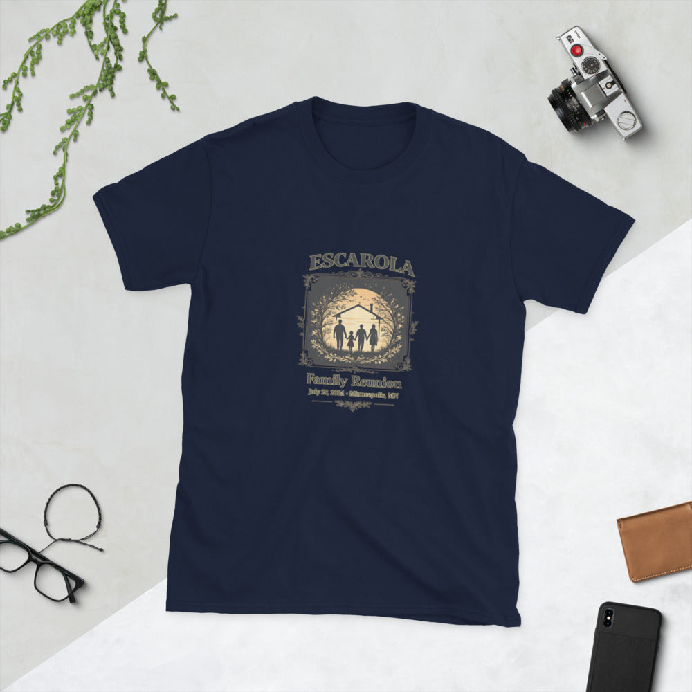 Escarola Family Reunion Crest Tee - Navy