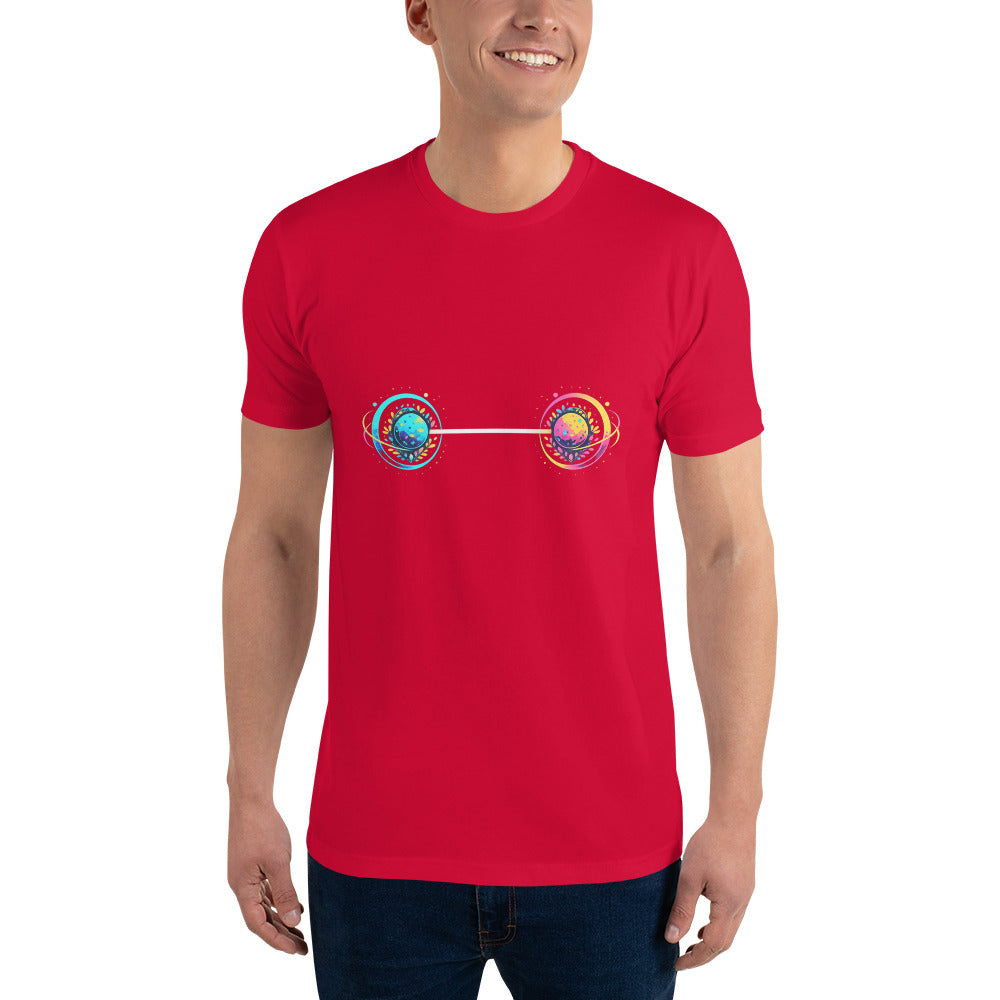 Neon Orbital Miniworlds - Red