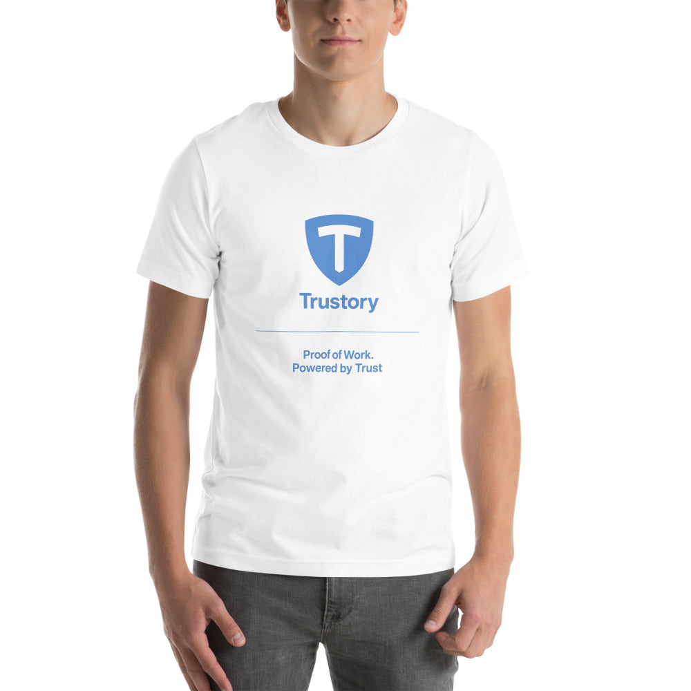 Trustory Neon Shield Tee - White