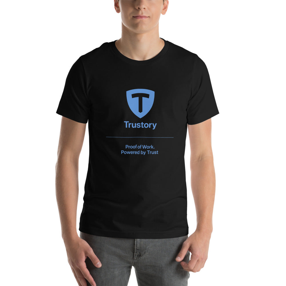 Trustory Neon Shield Tee - Black