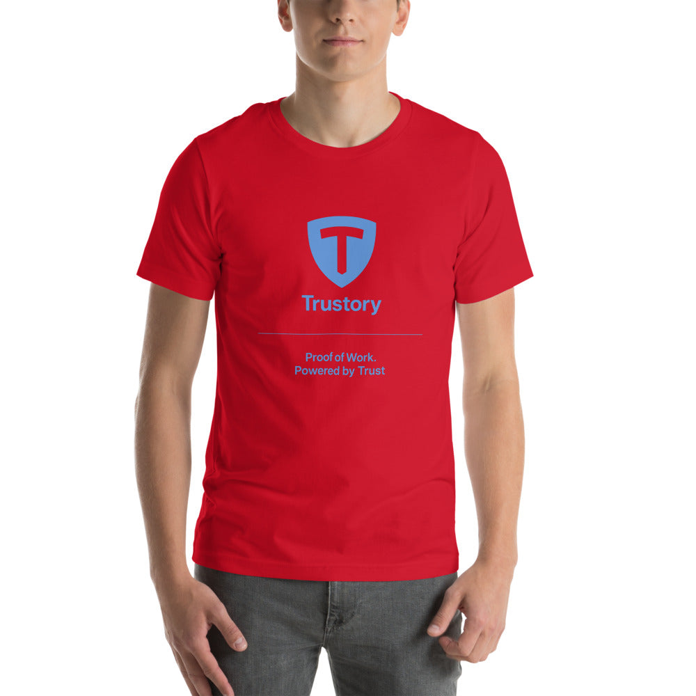Trustory Neon Shield Tee - Red