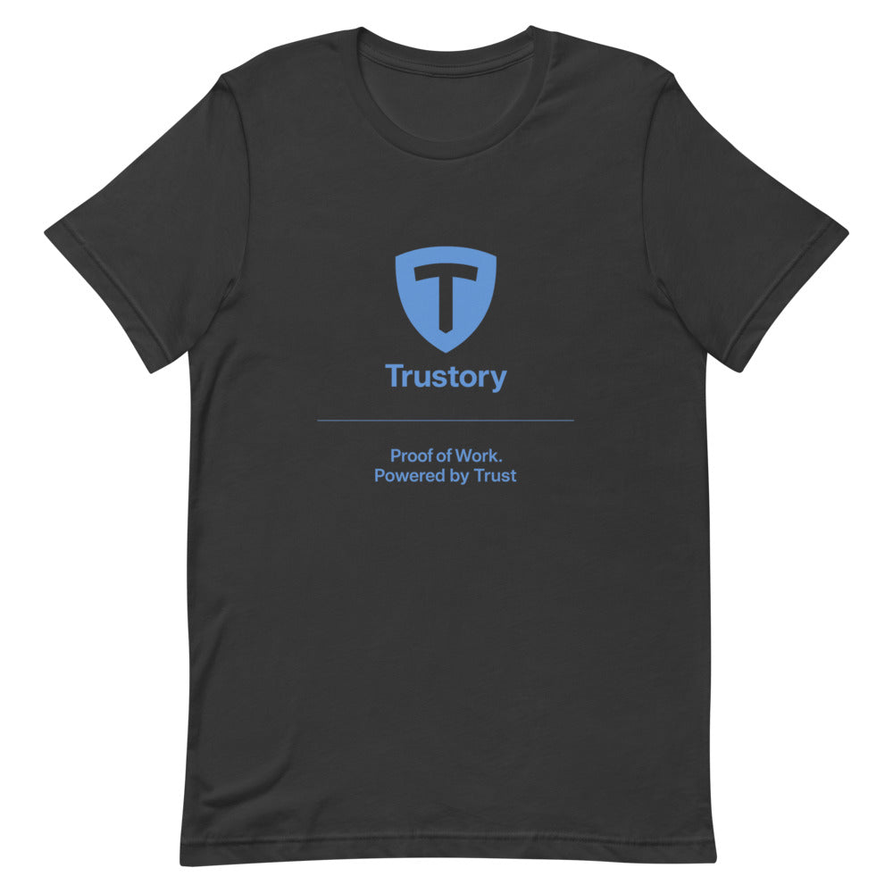 Trustory Neon Shield Tee - Dark Grey