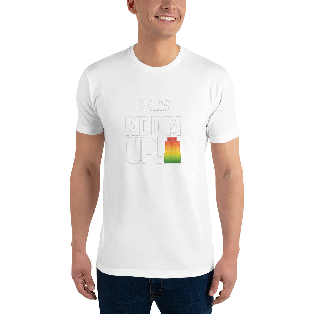 Riddim Up Crew Tee - White