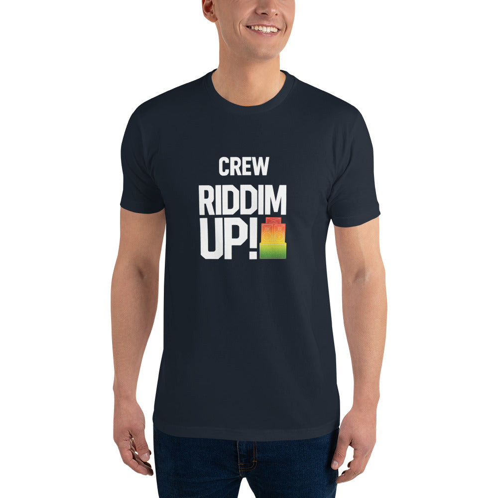 Riddim Up Crew Tee - Midnight Navy