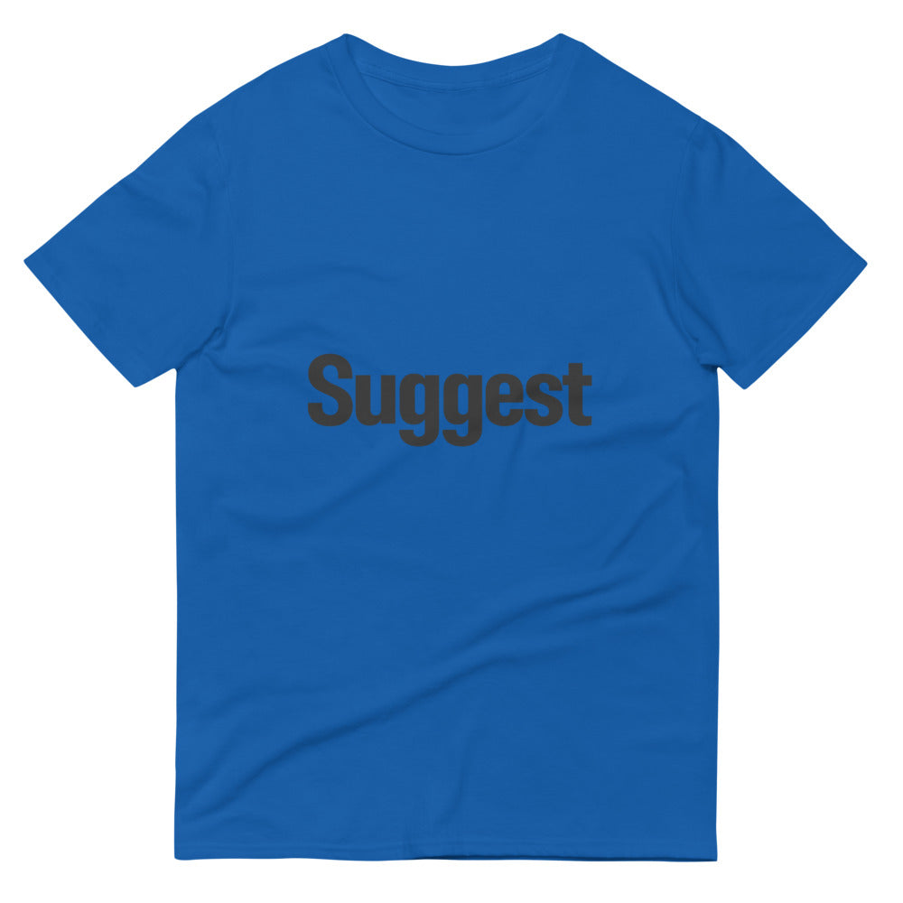Suggest Shadow Statement Tee - Royal Blue