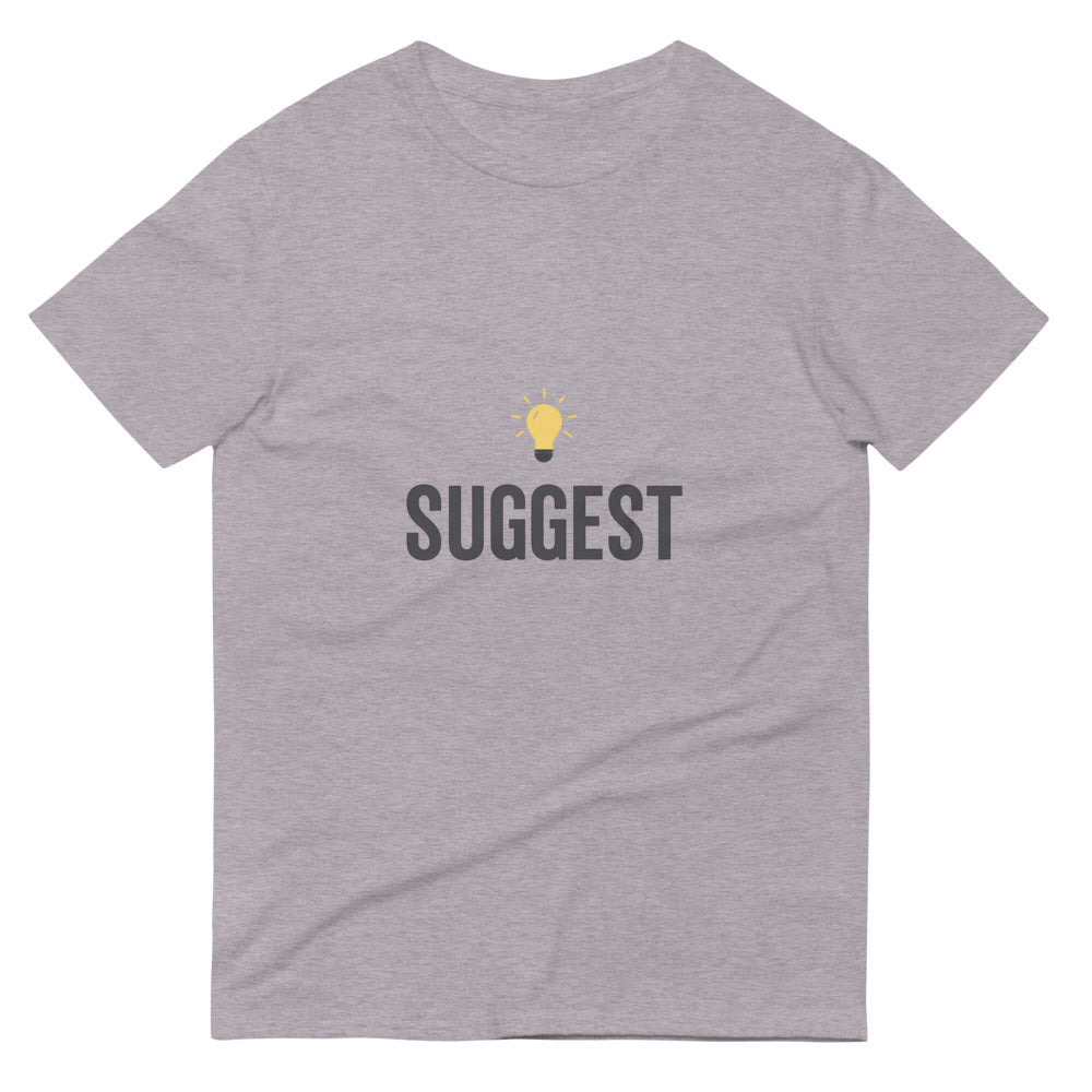 Glowing Idea Graphic Tee - Heather Grey