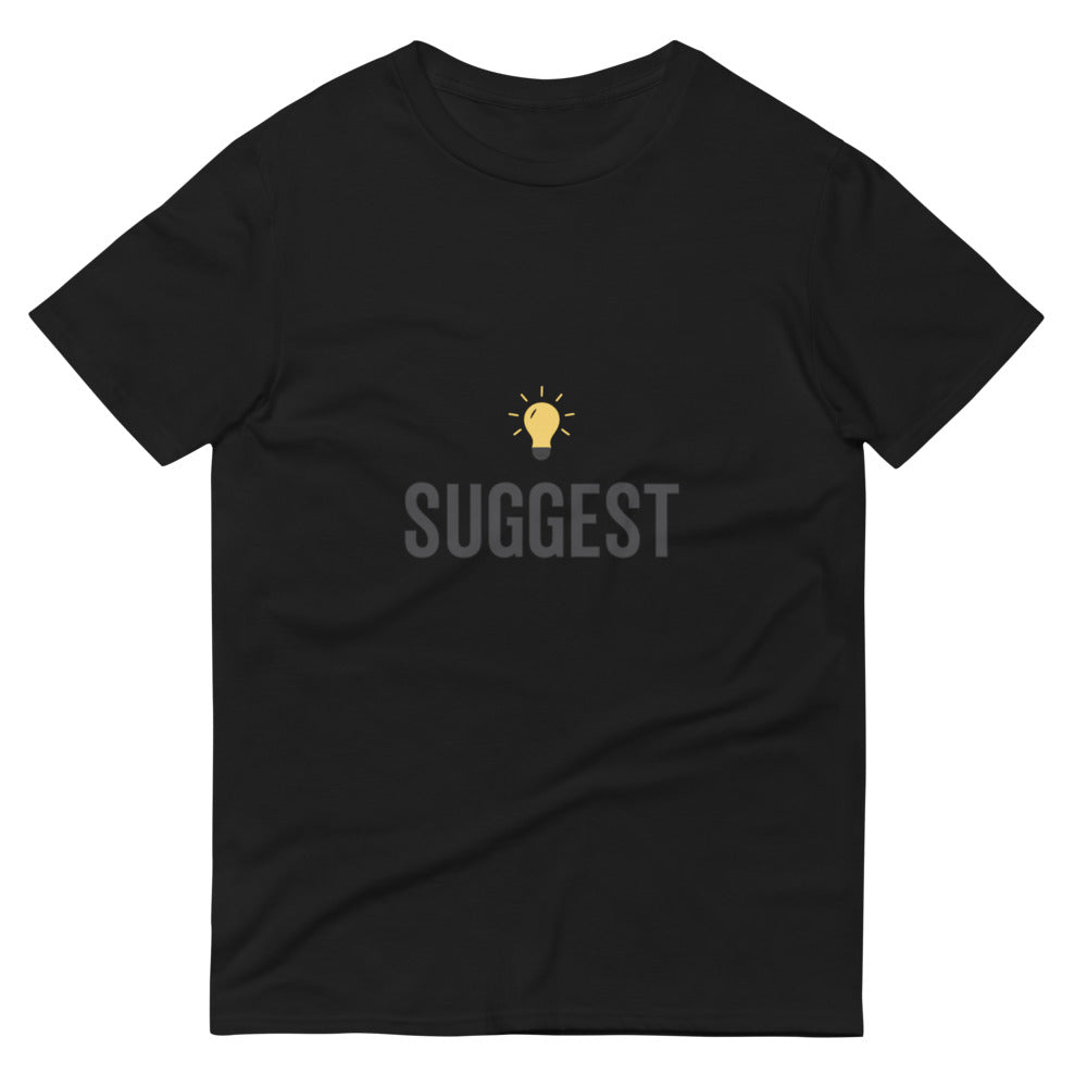 Glowing Idea Graphic Tee - Black