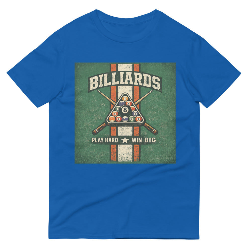 Retro Pool Hall Jersey - Royal Blue