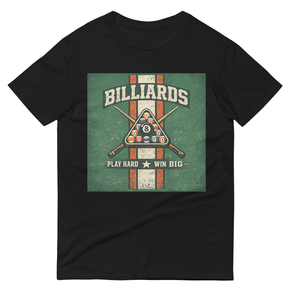 Retro Pool Hall Jersey - Black