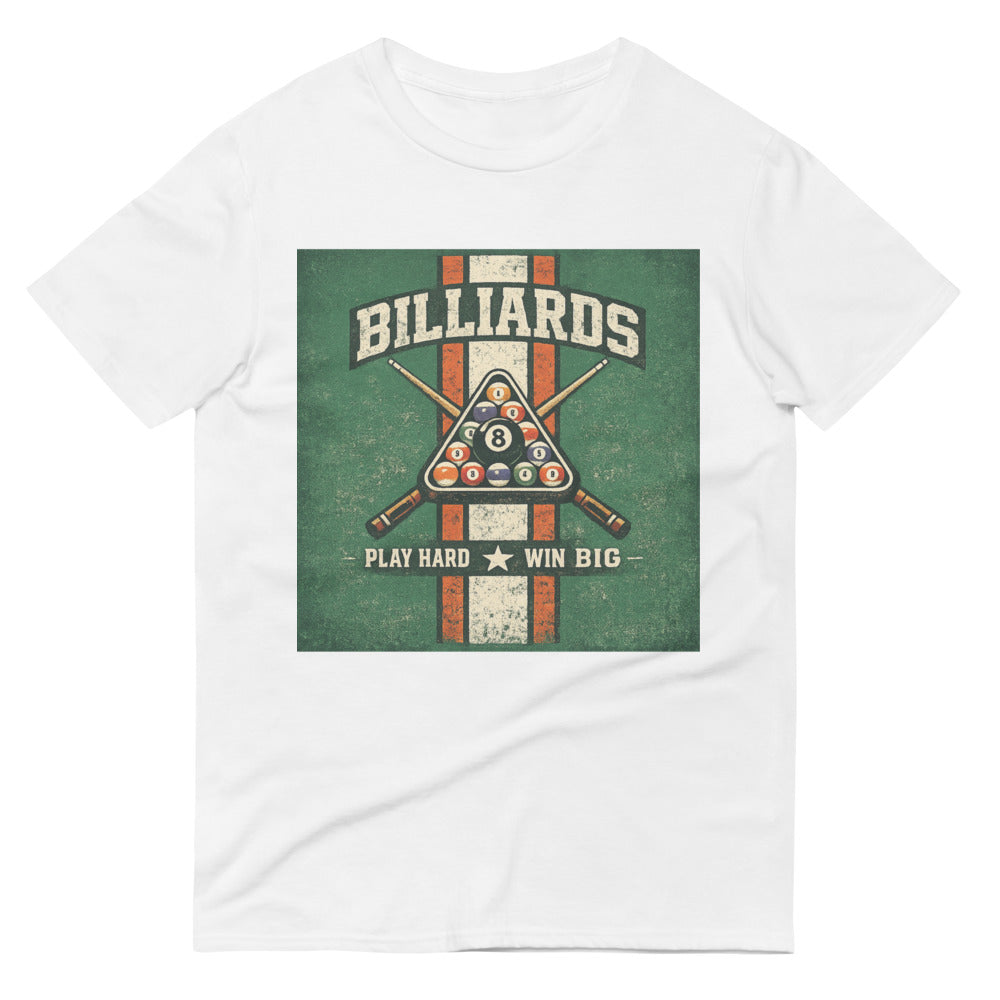 Retro Pool Hall Jersey - White