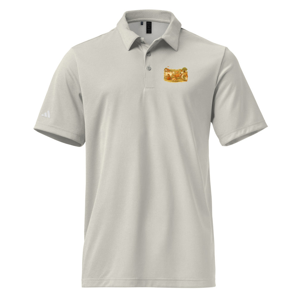 Sunlit Village Dairy Tee - Grey One Heather