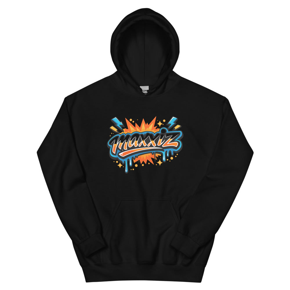 Maxxiz Neon Drip Tag - Black