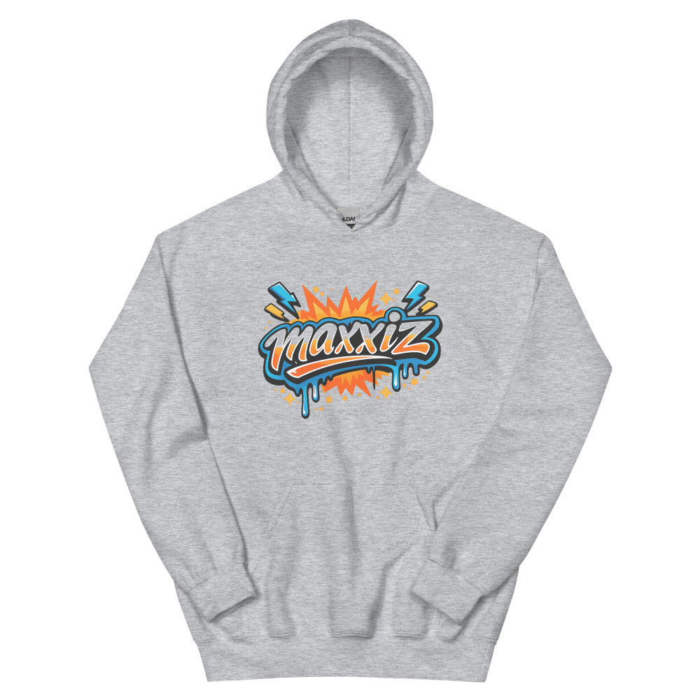 Maxxiz Neon Drip Tag - Sport Grey