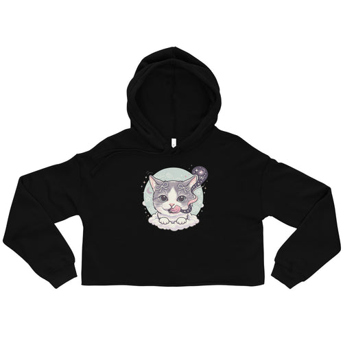 Celestial Ribbon Cat - Black