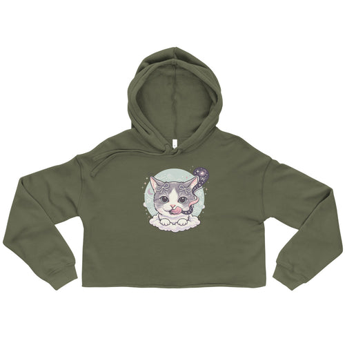 Celestial Ribbon Cat - Military Green