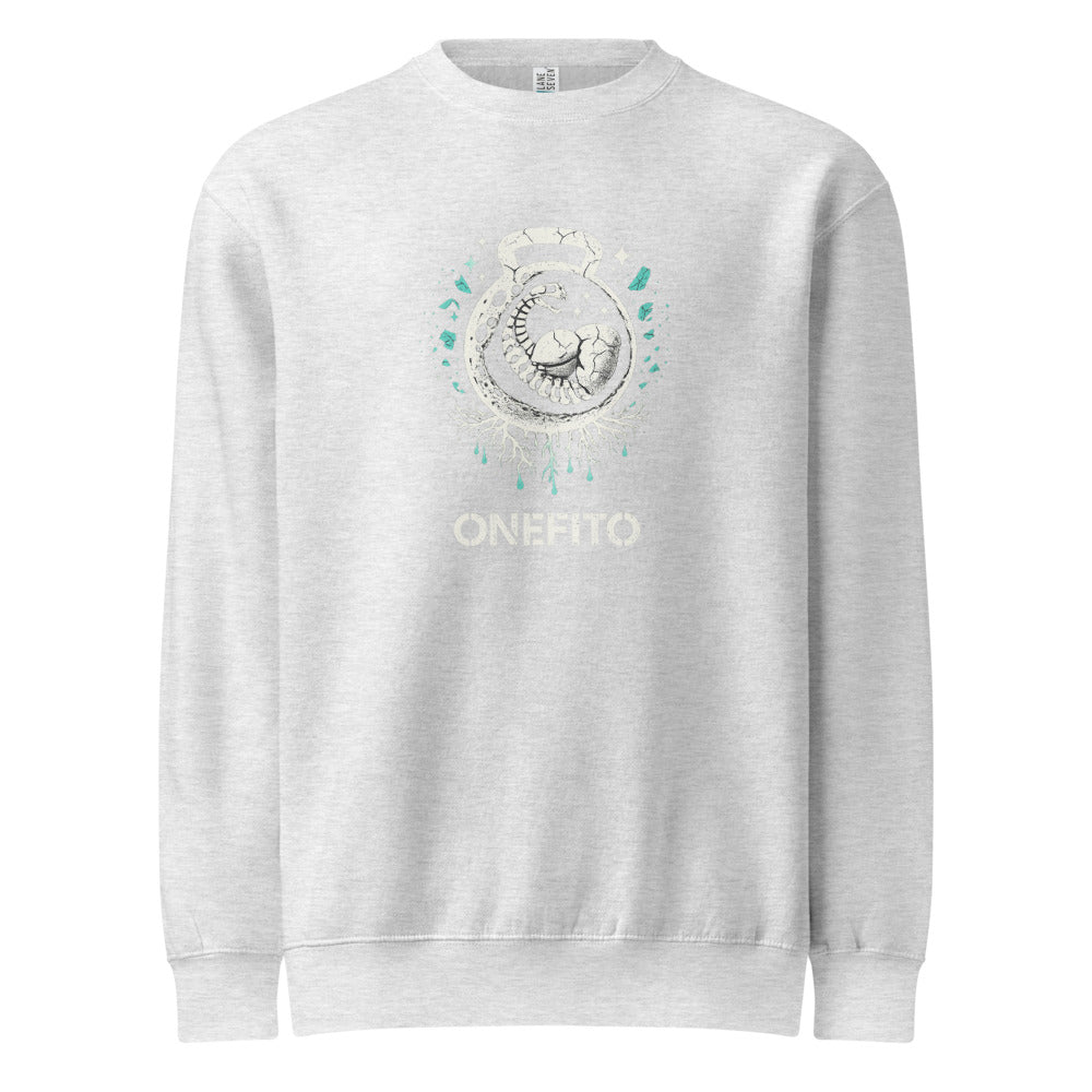Mooncoil Kettlebell Emblem - Heather Grey
