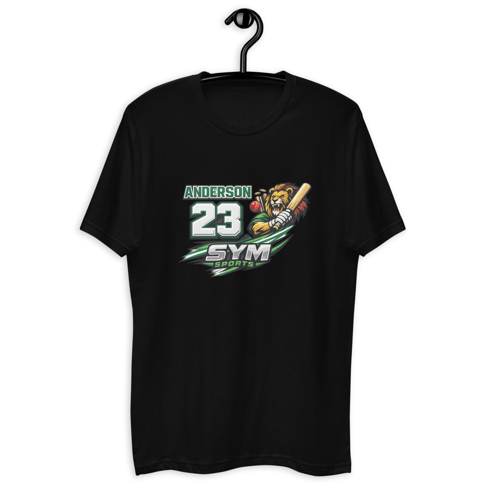 Roaring Lion Cricket Crest - Black