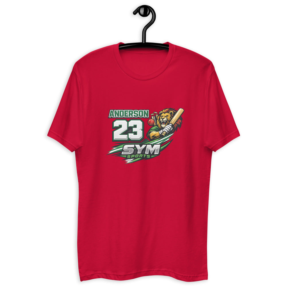 Roaring Lion Cricket Crest - Red