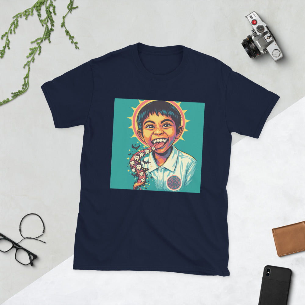 Ribbon of Smiling Fangs - Navy