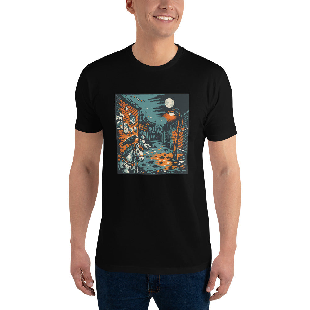 Midnight Carousel Shadows - Black