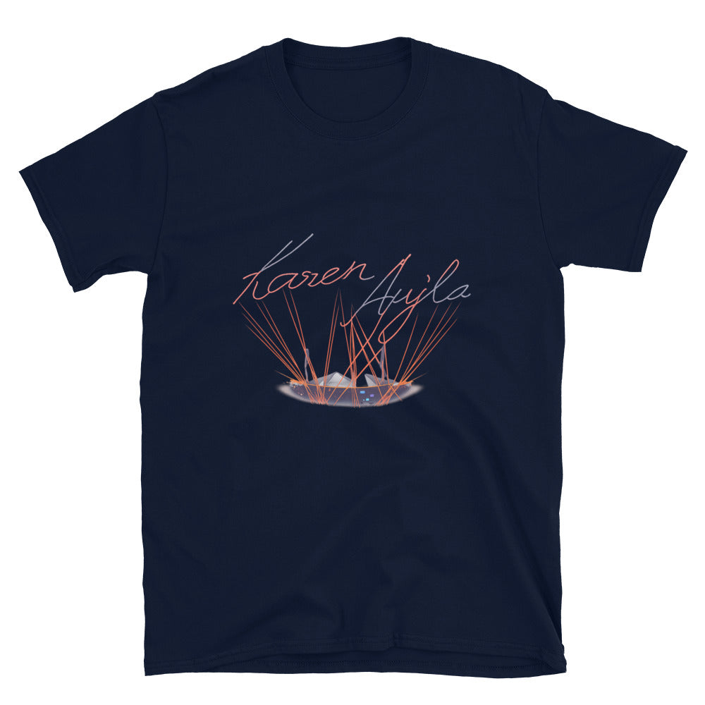 Neon Laser Crown - Navy