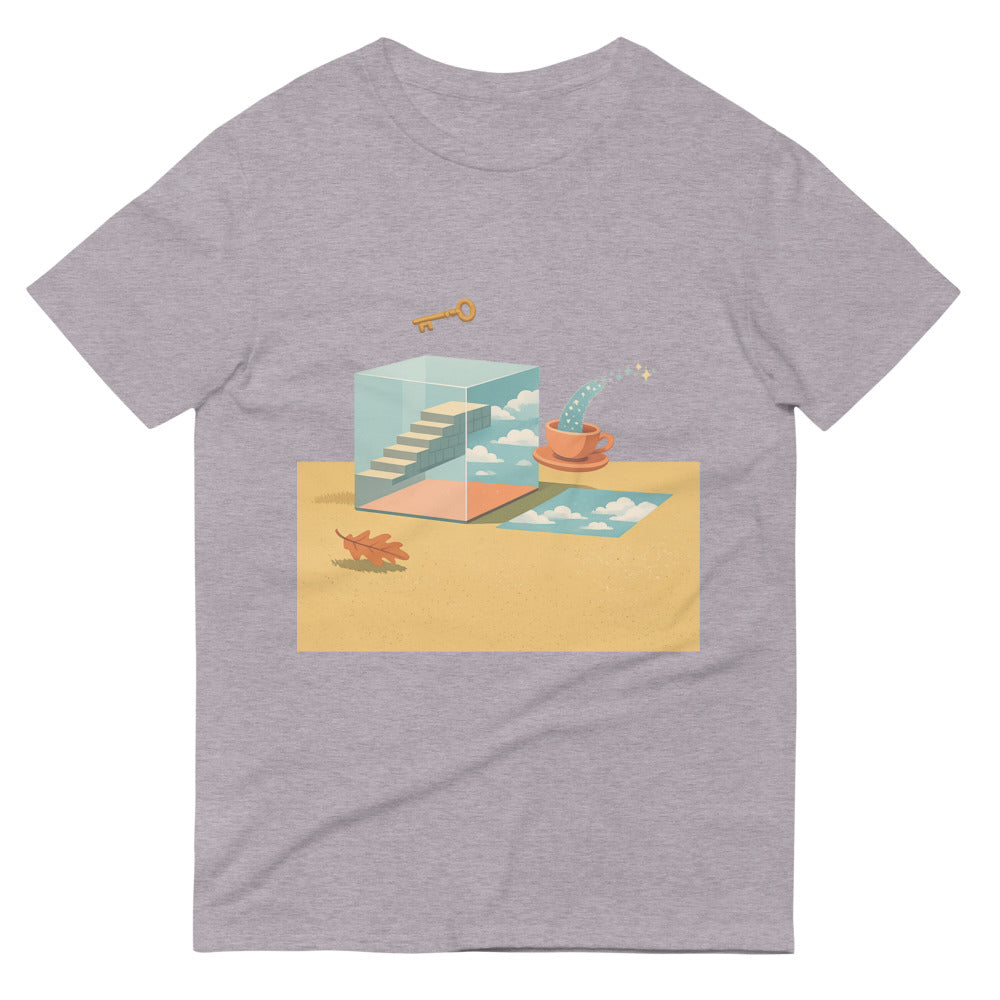 Teacup Pouring Stars - Heather Grey