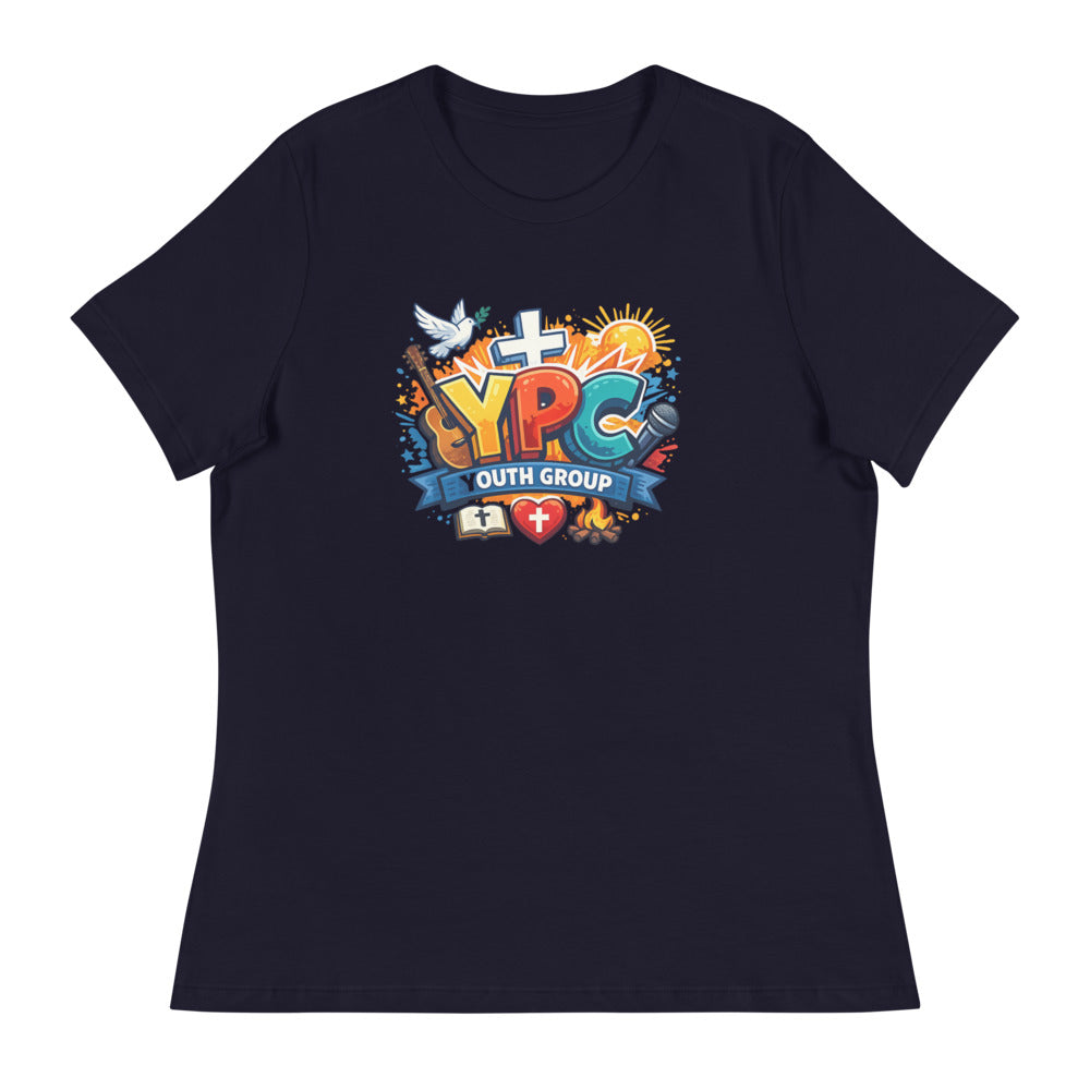 Radiant Youth Worship Emblem - Navy