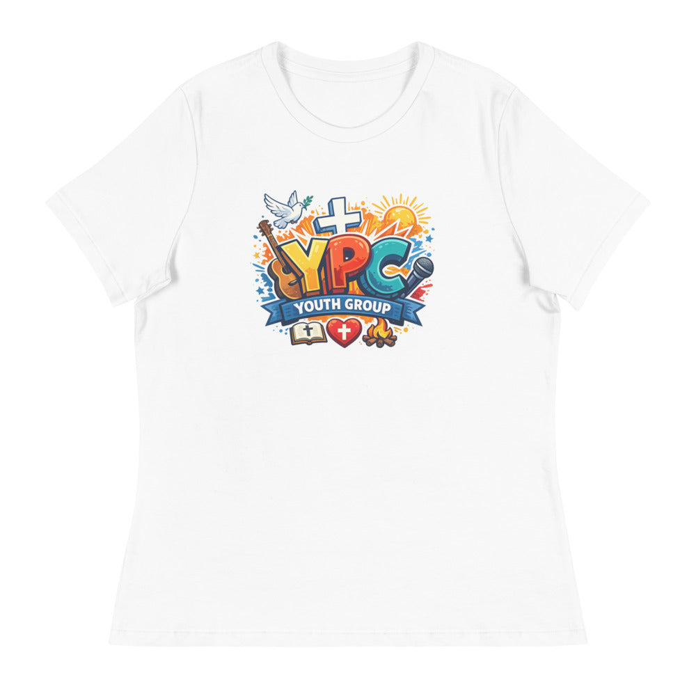 Radiant Youth Worship Emblem - White