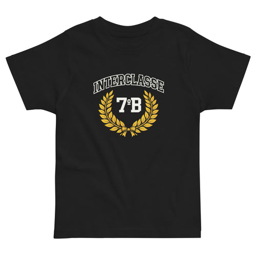 7B Golden Laurel Crest - Black