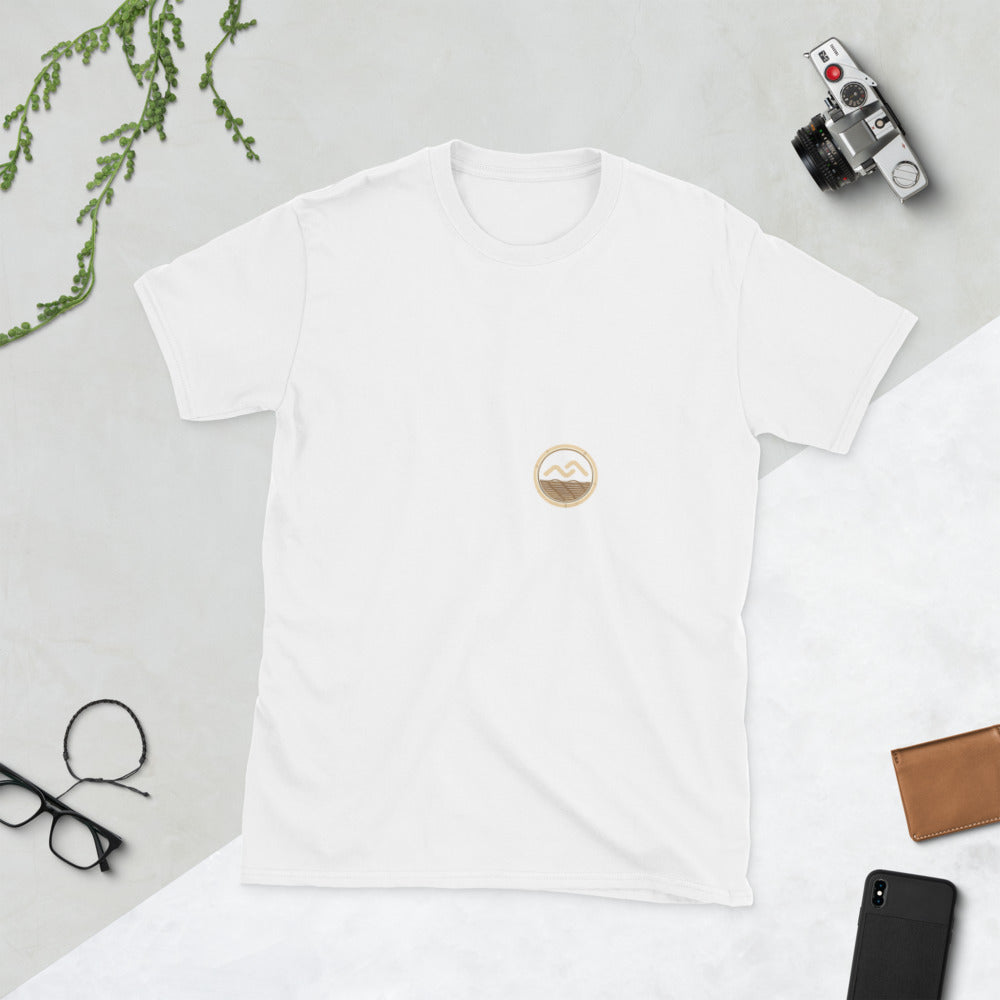 Sunlit Horizon Chest Crest - White