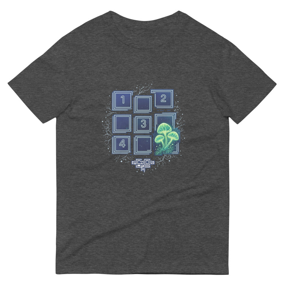 Neon Myco Grid - Heather Dark Grey