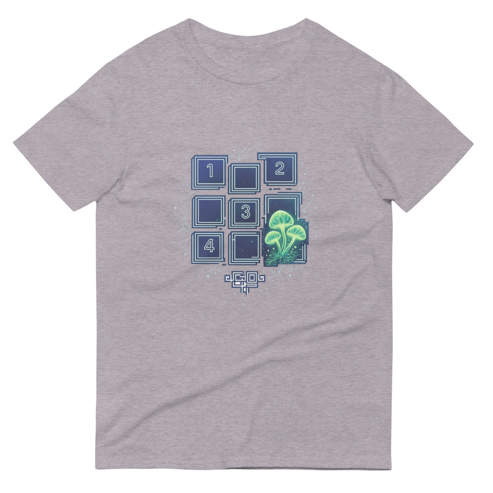 Neon Myco Grid - Heather Grey
