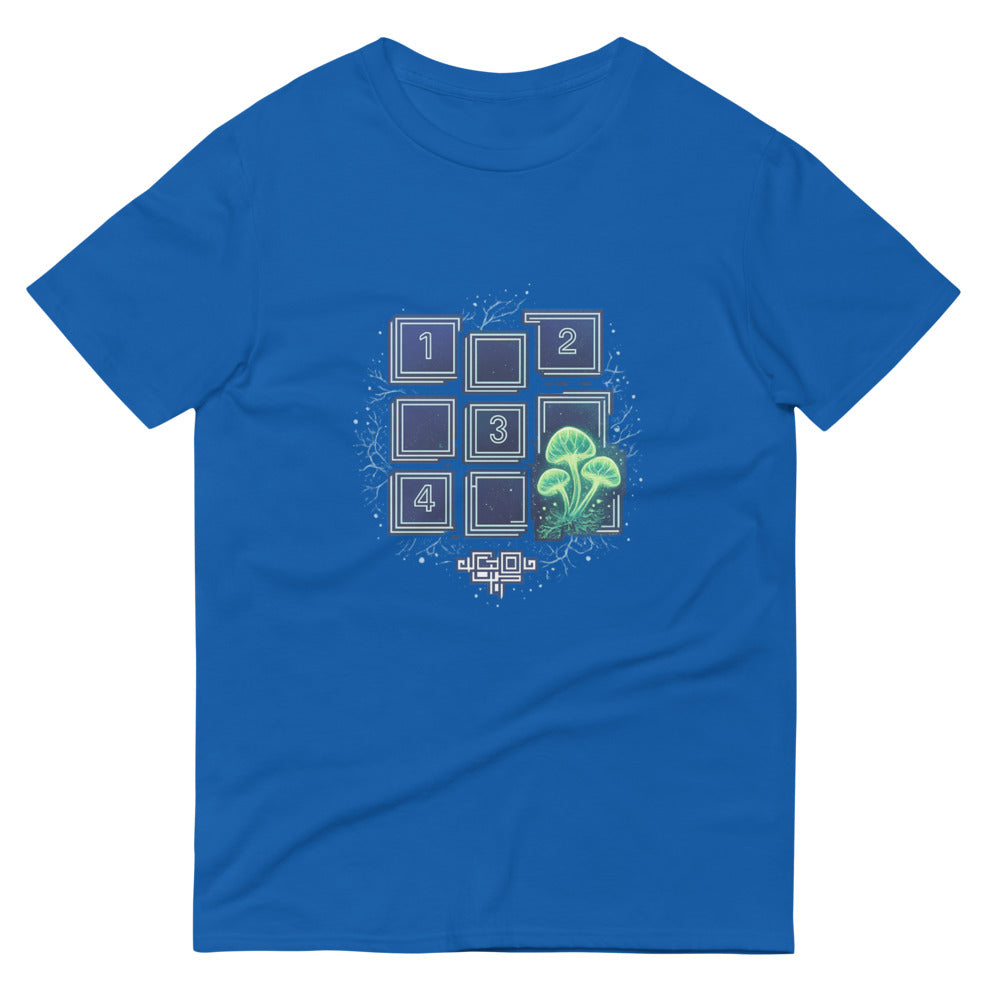 Neon Myco Grid - Royal Blue