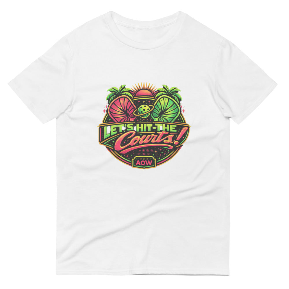 Neon Tropic Court Emblem - White