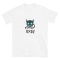 Neon Halo Drip Cat - White