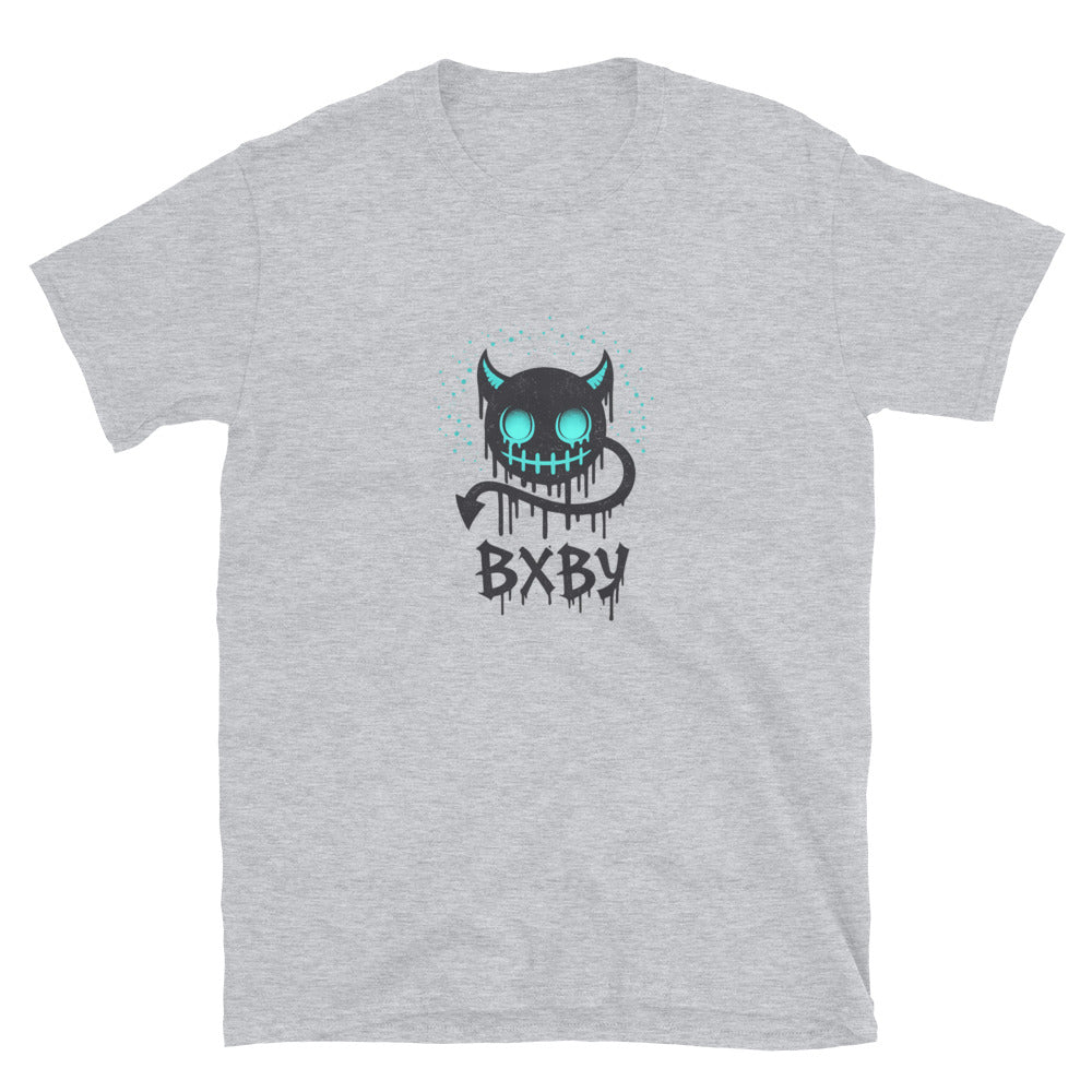 Neon Halo Drip Cat - Sport Grey