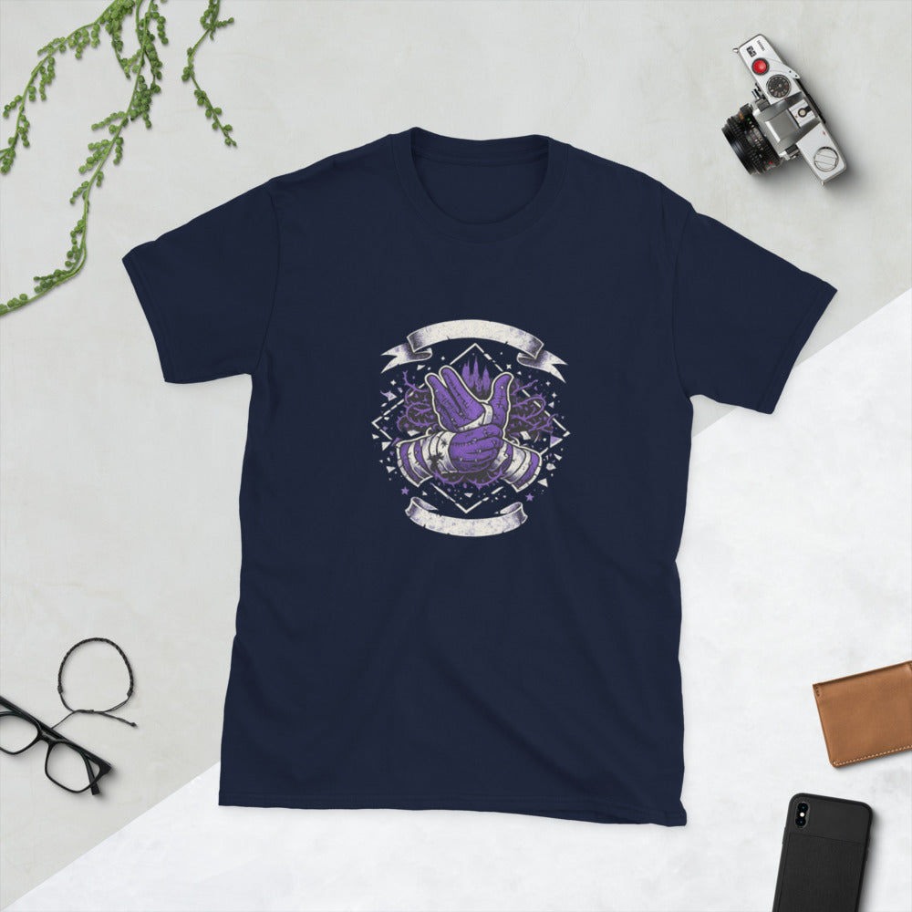 Thornbound Violet Hand Emblem - Navy