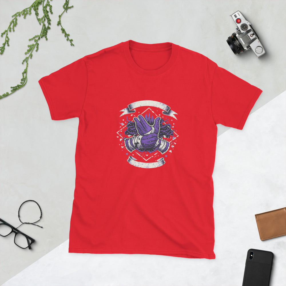 Thornbound Violet Hand Emblem - Red