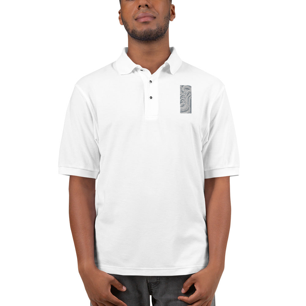 Flowing Swirls Vertical Tee - View 1