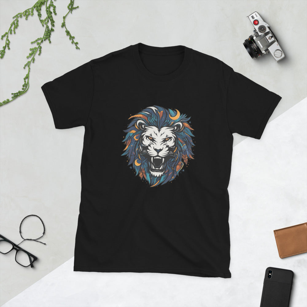 Lunar Mosaic Lion - Black