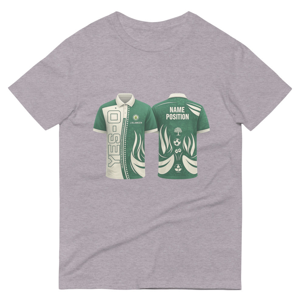 Green Guardians Club Polo - Heather Grey