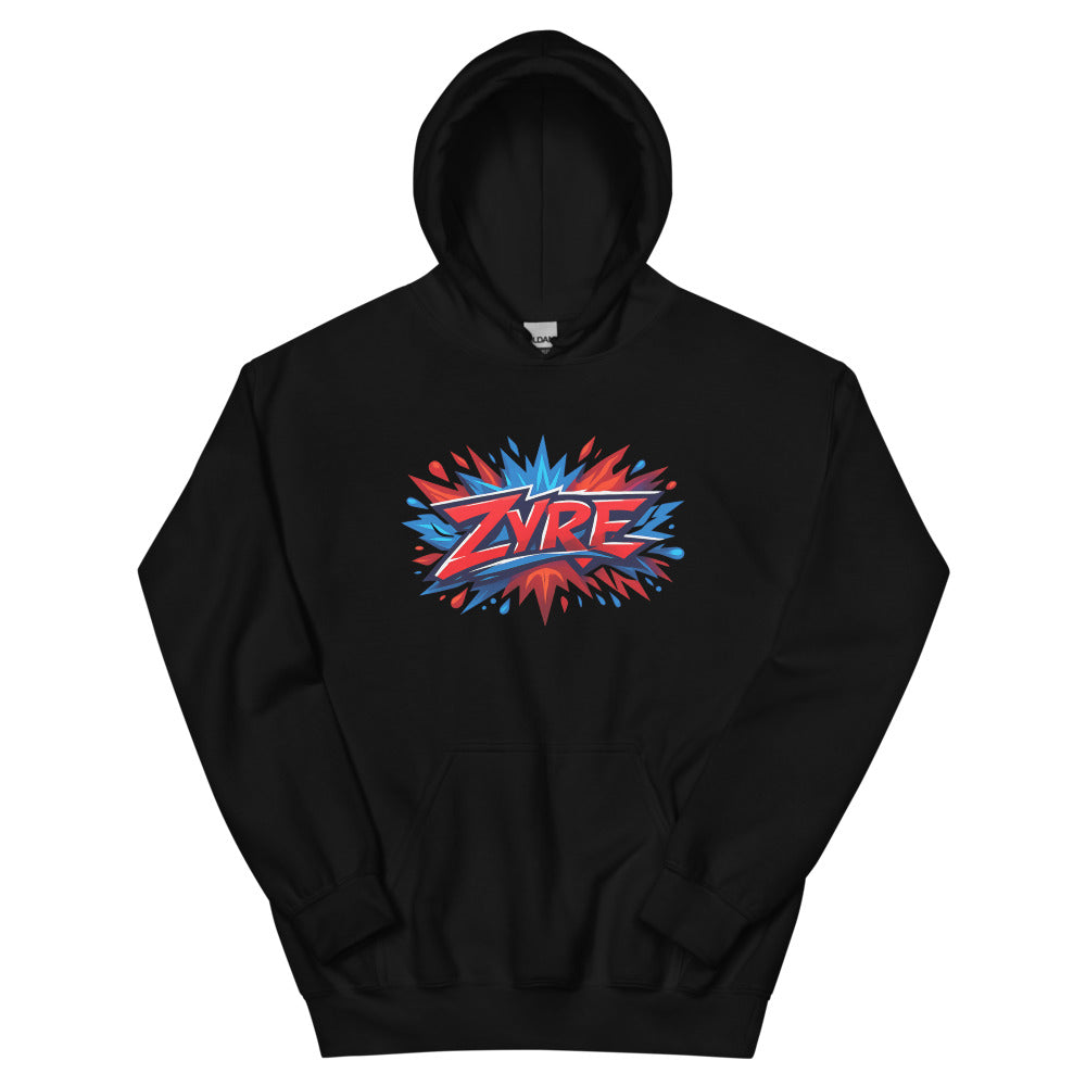 Zyre Fire and Ice Burst - Black