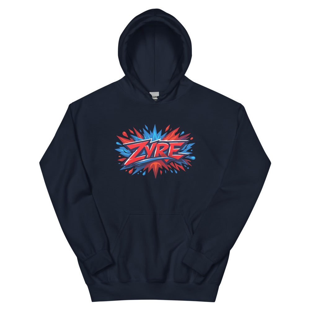 Zyre Fire and Ice Burst - Navy