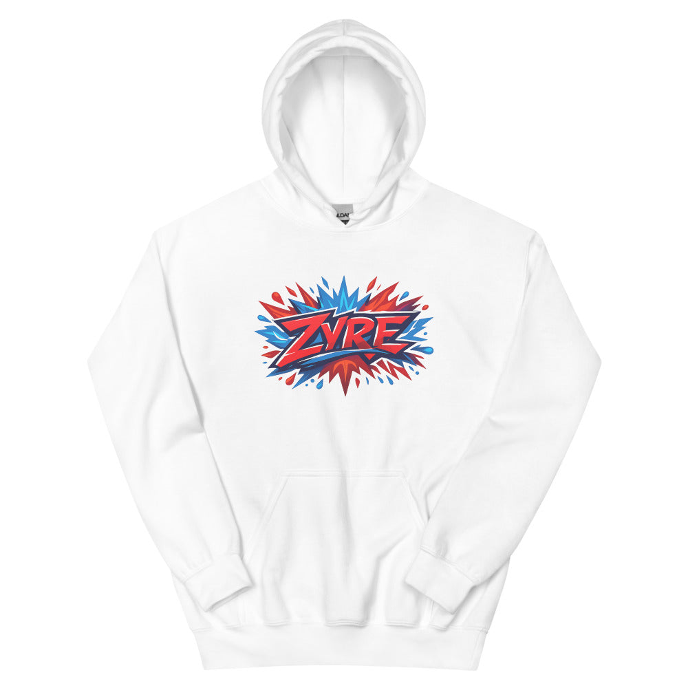 Zyre Fire and Ice Burst - White