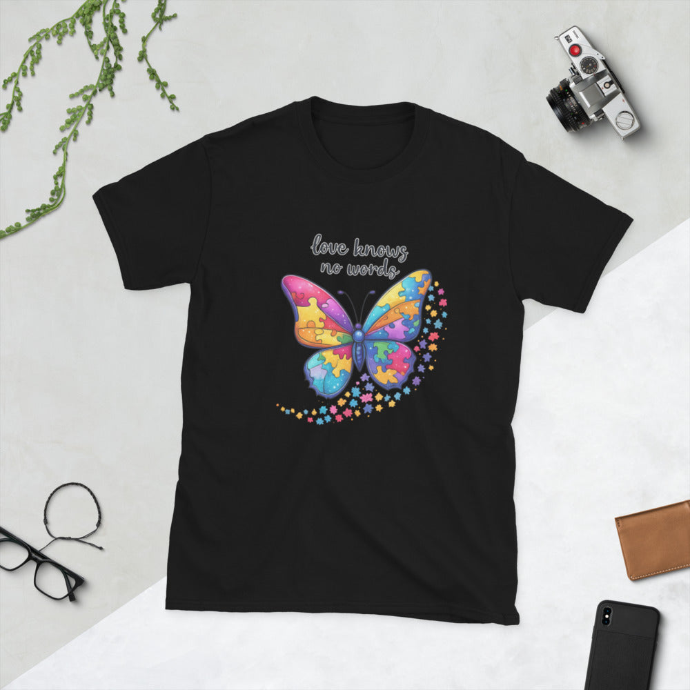 Love Knows No Words Butterfly - Black